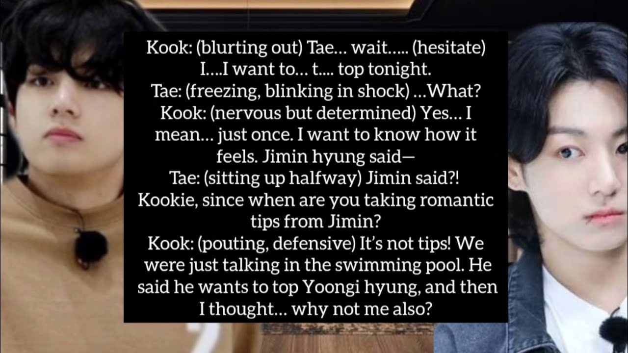 Bottom wants To Top ll Taekook FF ll Top Tae ll 1/2 ll vkook FF ll