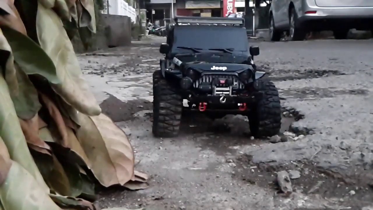 Austar scx10 II clone test drive