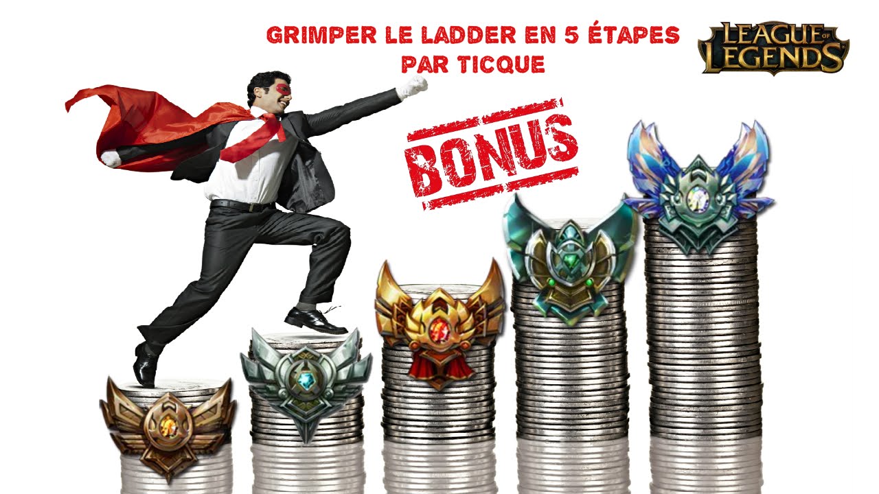 Les 5 étapes pour grimper le ladder 