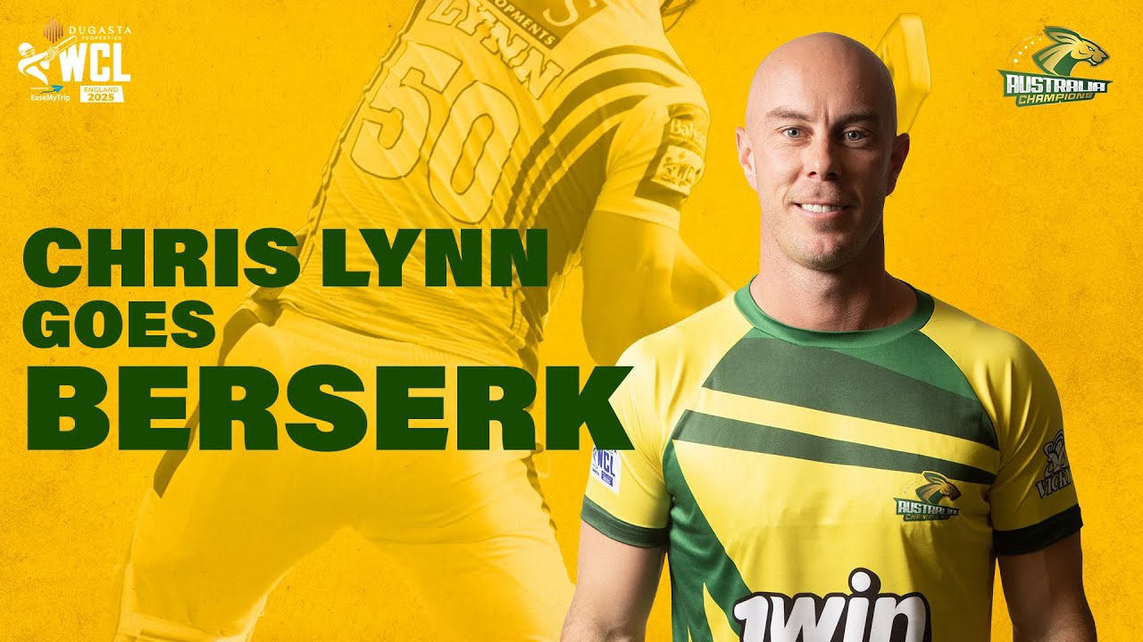 Chris Lynn’s Power-Hitting Innings💥| WCL 2025 | Australia Champions | World Championship of Legends