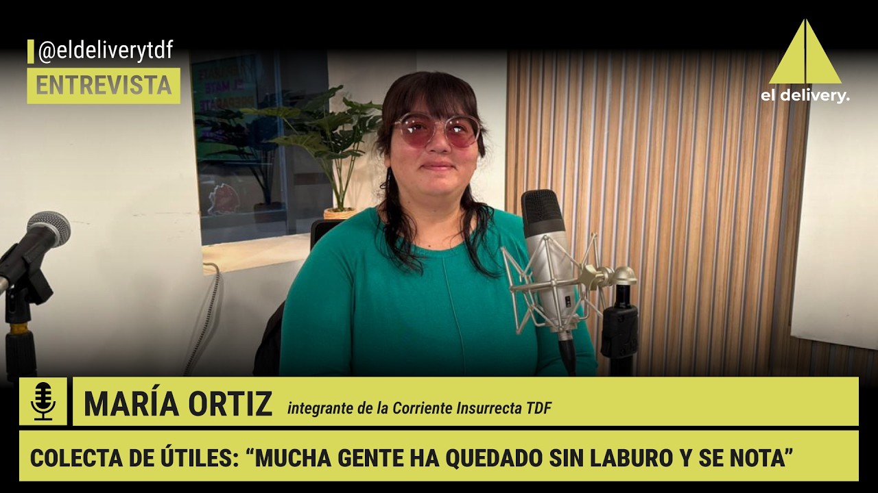 Colecta de útiles: “Mucha gente ha quedado sin laburo y se nota” | Corriente Insurrecta TDF