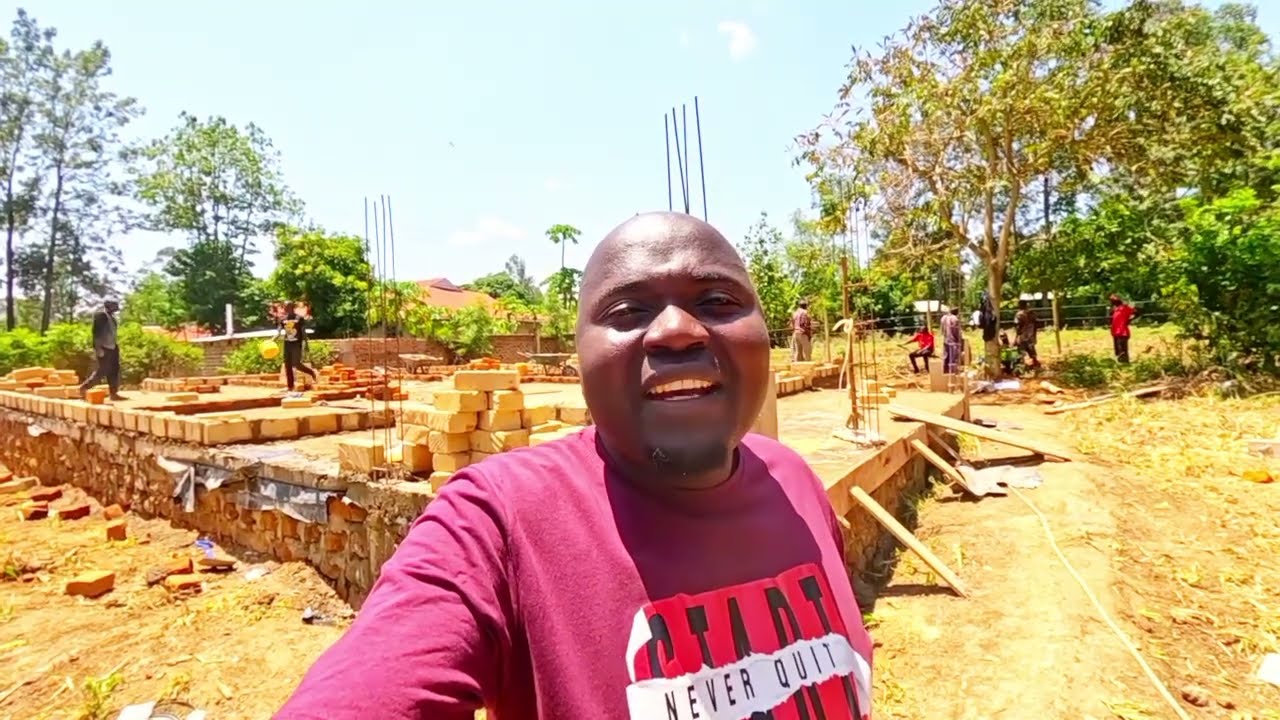 Three Bedroom House Foundation 450K!! We Did a  Perfect Foundation in Busia