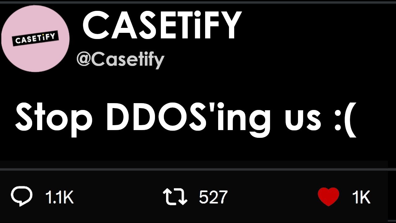 CASETiFY Responded & Played The Victim