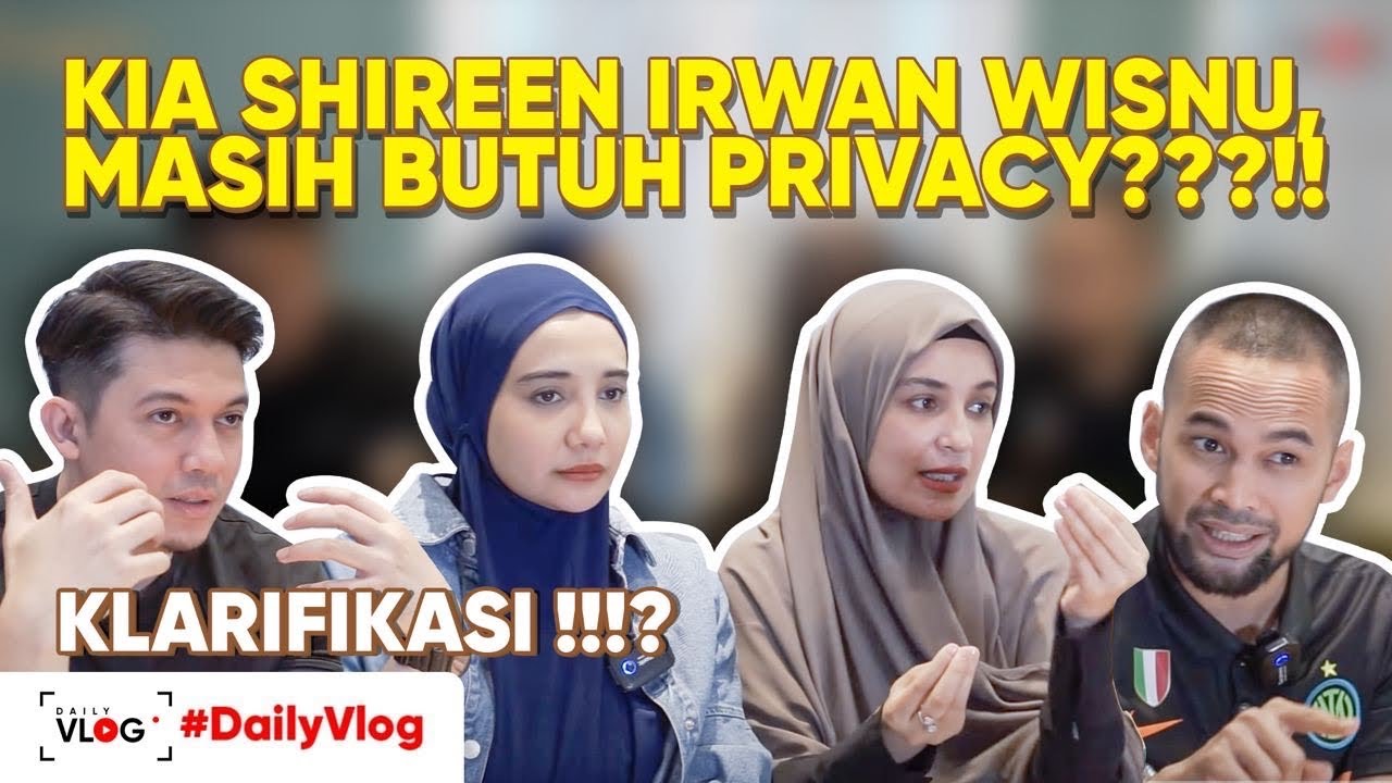 AKHIRNYA VLOG BEREMPAT LAGI!! KIA SHIREEN IRWAN WISNU, JAWAB PERTANYAAN NETIZEN!! | DAILY VLOG