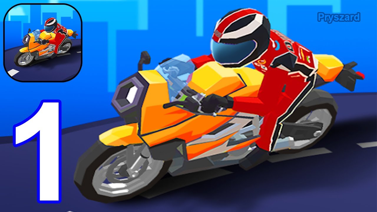 Bike Race Master: Bike Racing &mdash; прохождение игры, часть 1, обучение, уровни 1&ndash;8 (iOS, Android)