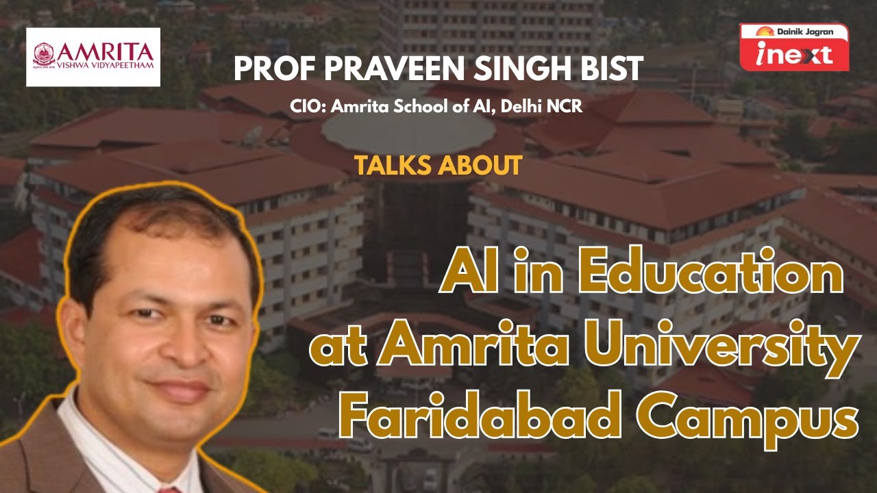 AI in Education at Amrita University, Faridabad Campus