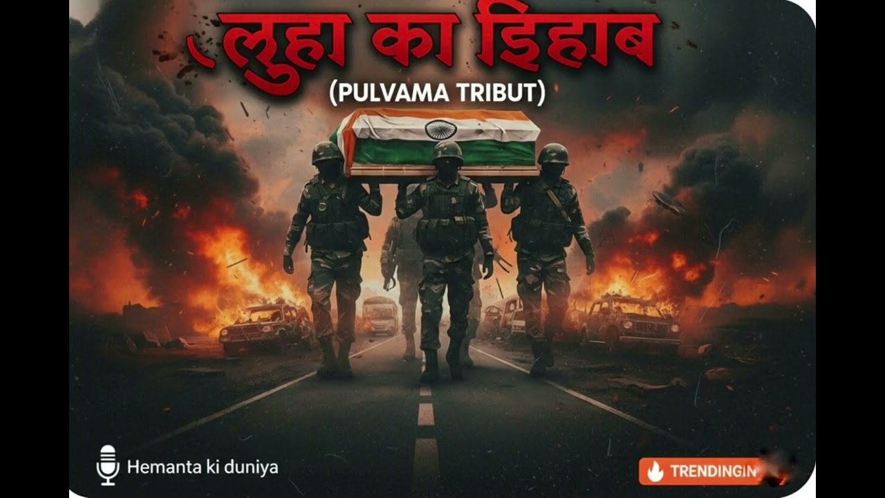 लहू का हिसाब (Lahu Ka Hisab) - Pulwama Tribute Rap Song 🇮🇳