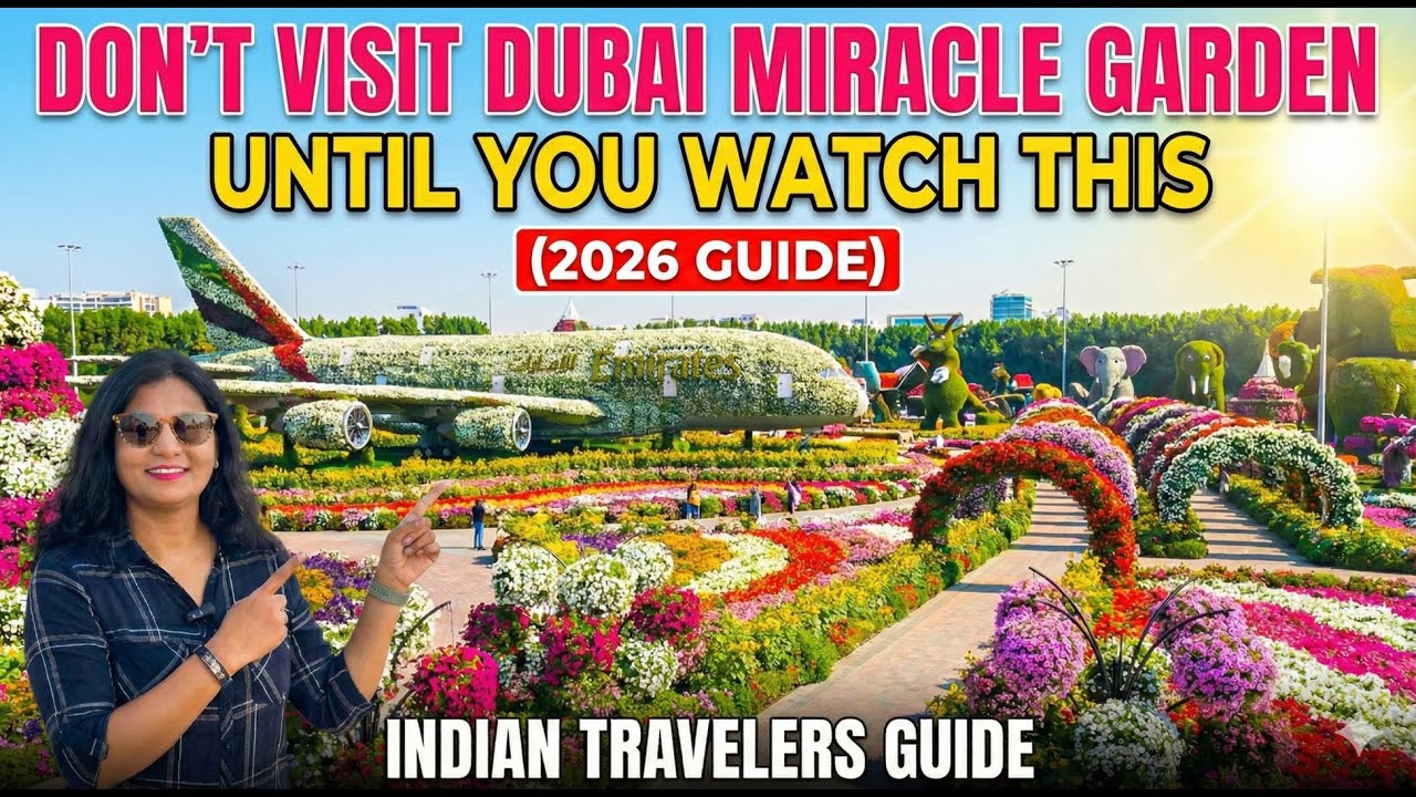 Dubai Miracle Garden COMPLETE Tour 2026: Ticket Prices, Best Time, Instagram Spots