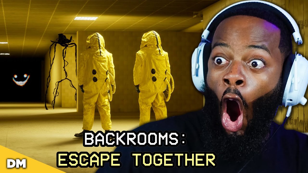 THIS IS HORROR GAME OF THE YEAR! | BACKROOMS ESCAPE TOGETHER W/ @TheeBlackBadger
