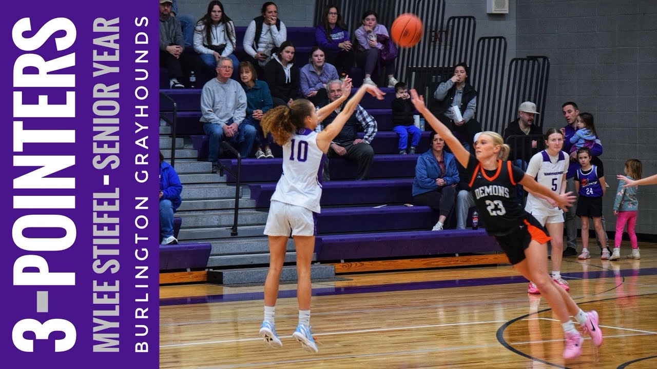 3 Pointers - Senior Year Basketball Highlights