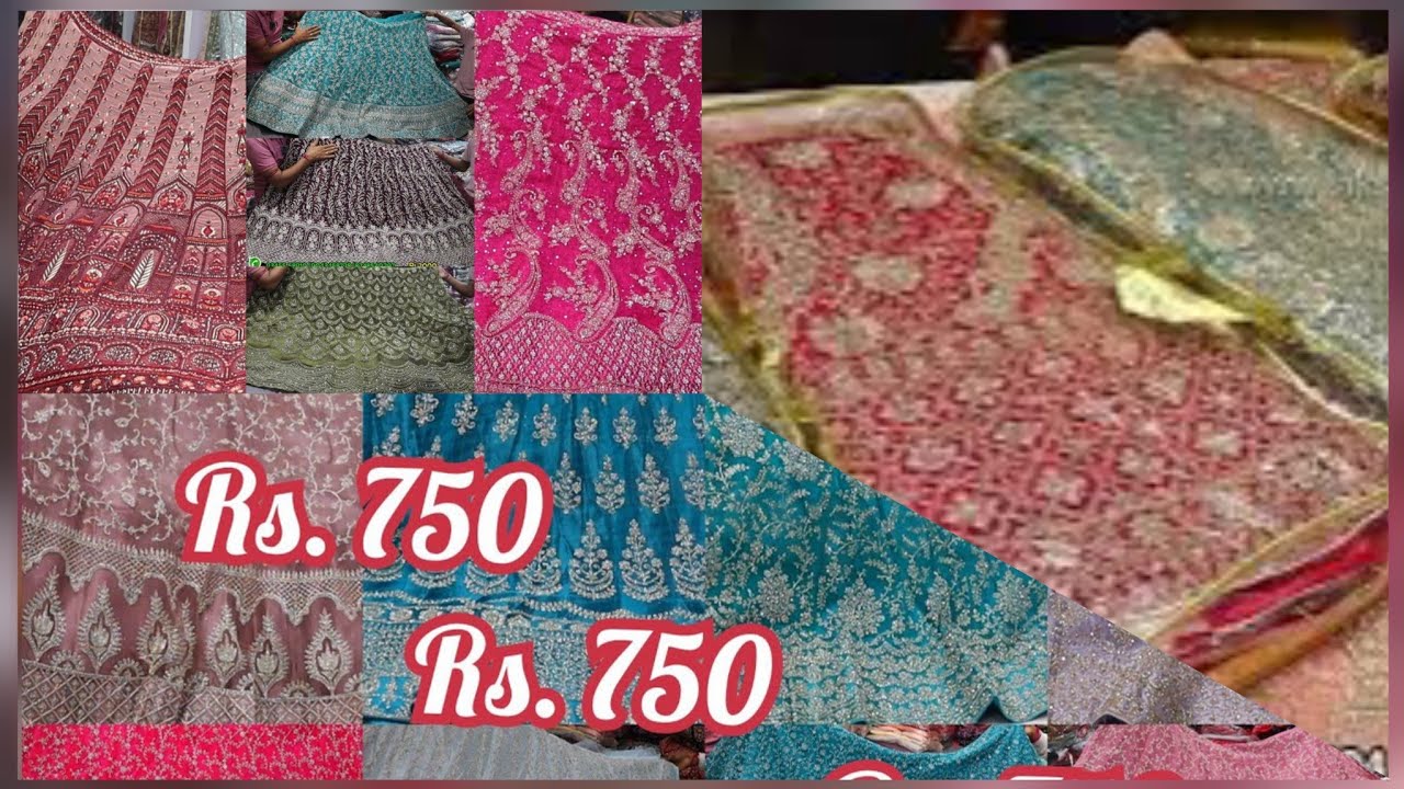 Rs. 750 Bridal Lehengas Pari Designer Sarees