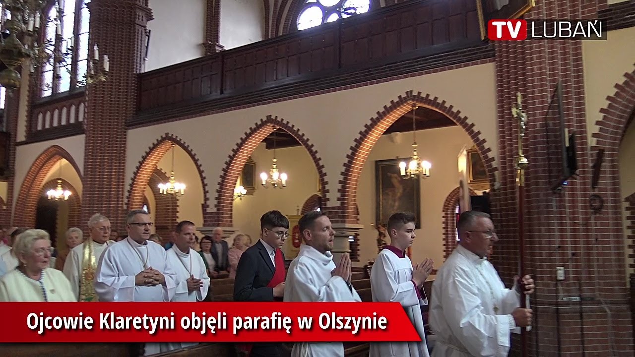 Ojcowie Klaretyni objęli parafię w Olszynie