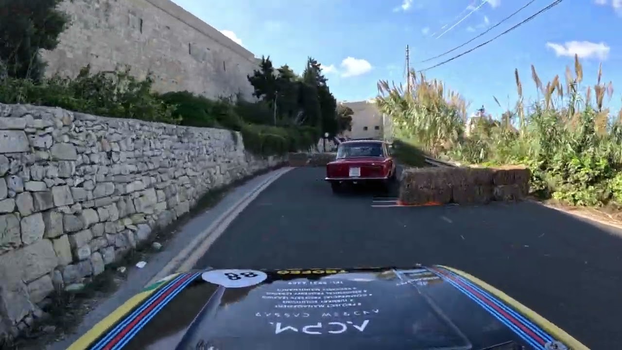 MALTA CLASSIC MDINA GP 2024 ALFASUD ANDREW CASSAR RACE 3