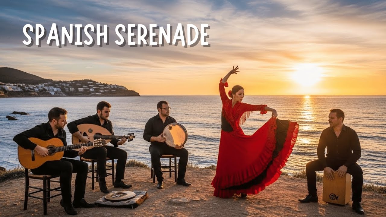 Spanish Serenade Guitar with Oud Harmony for Soft Romantic Relaxation