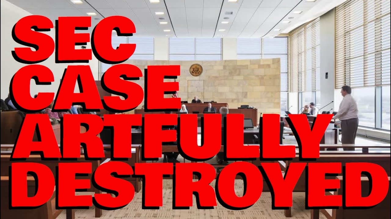 Pro-XRP Attorney Artfully DESTROYS SEC CASE, Explains Why RIPPLE WILL WIN