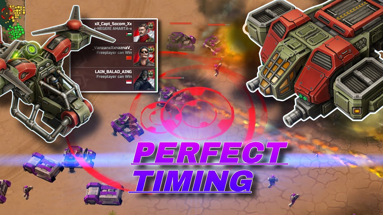 Perfection Of Double Ulti In Epic Comeback 3vs3 || Art Of War 3