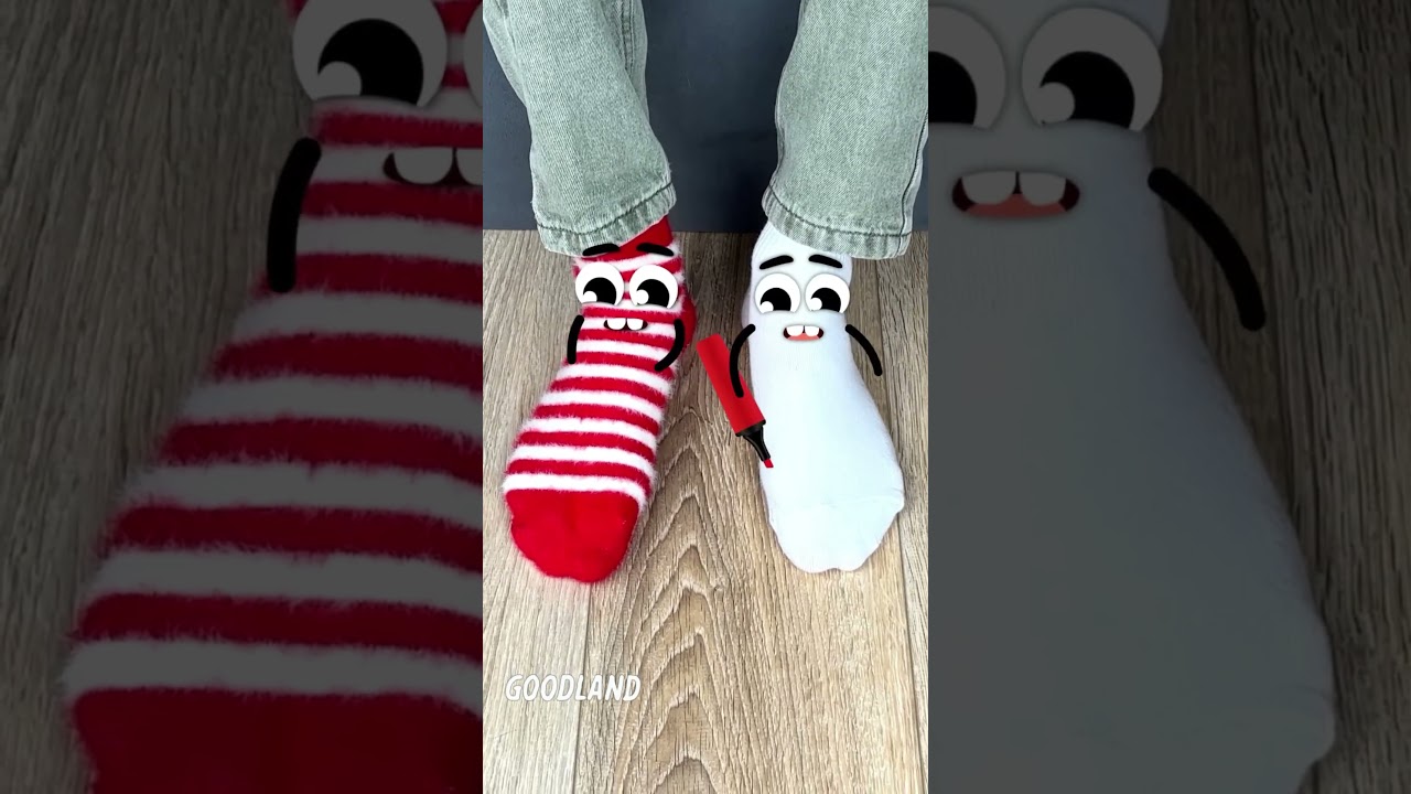 Goodland | Funny socks 😂#goodland #shorts #doodles #doodlesart