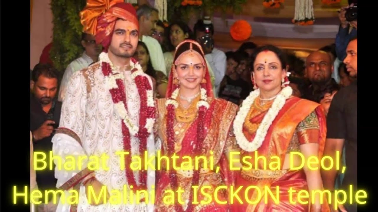 Bollywood Wedding: Esha Deol’s ISKCON Temple Marriage | ईशा देओल की शादी | Guests & Rituals