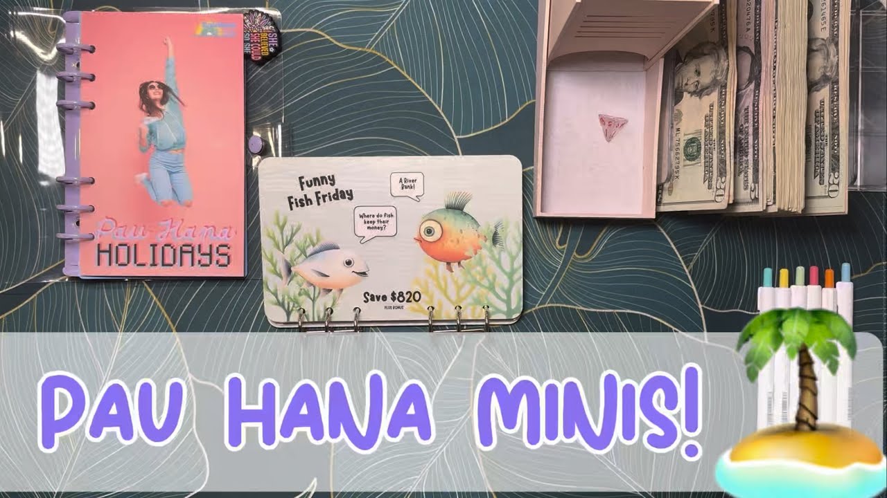 🏝️ Мини-пау хана! 🏝️ Забавная рыбная пятница 🐠 Экономия 125$ + 55$! #миниэкономиячелленджи