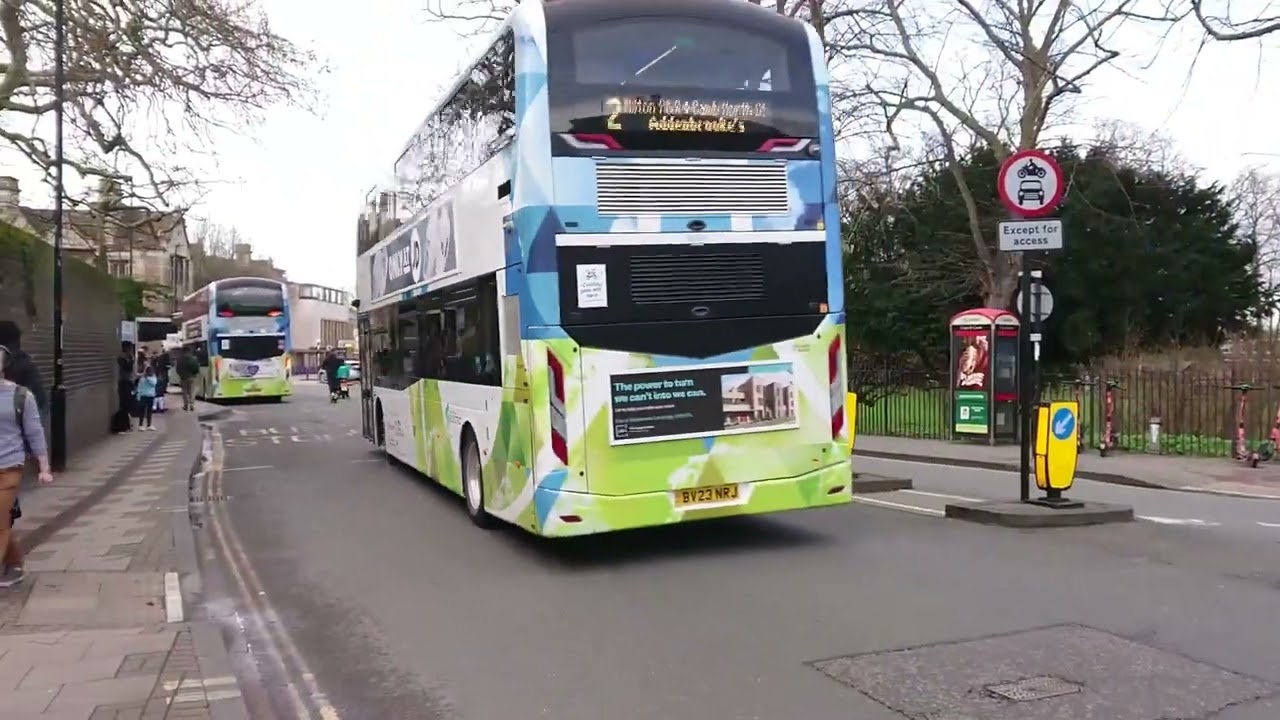 Buses in Cambridge 24/02/24