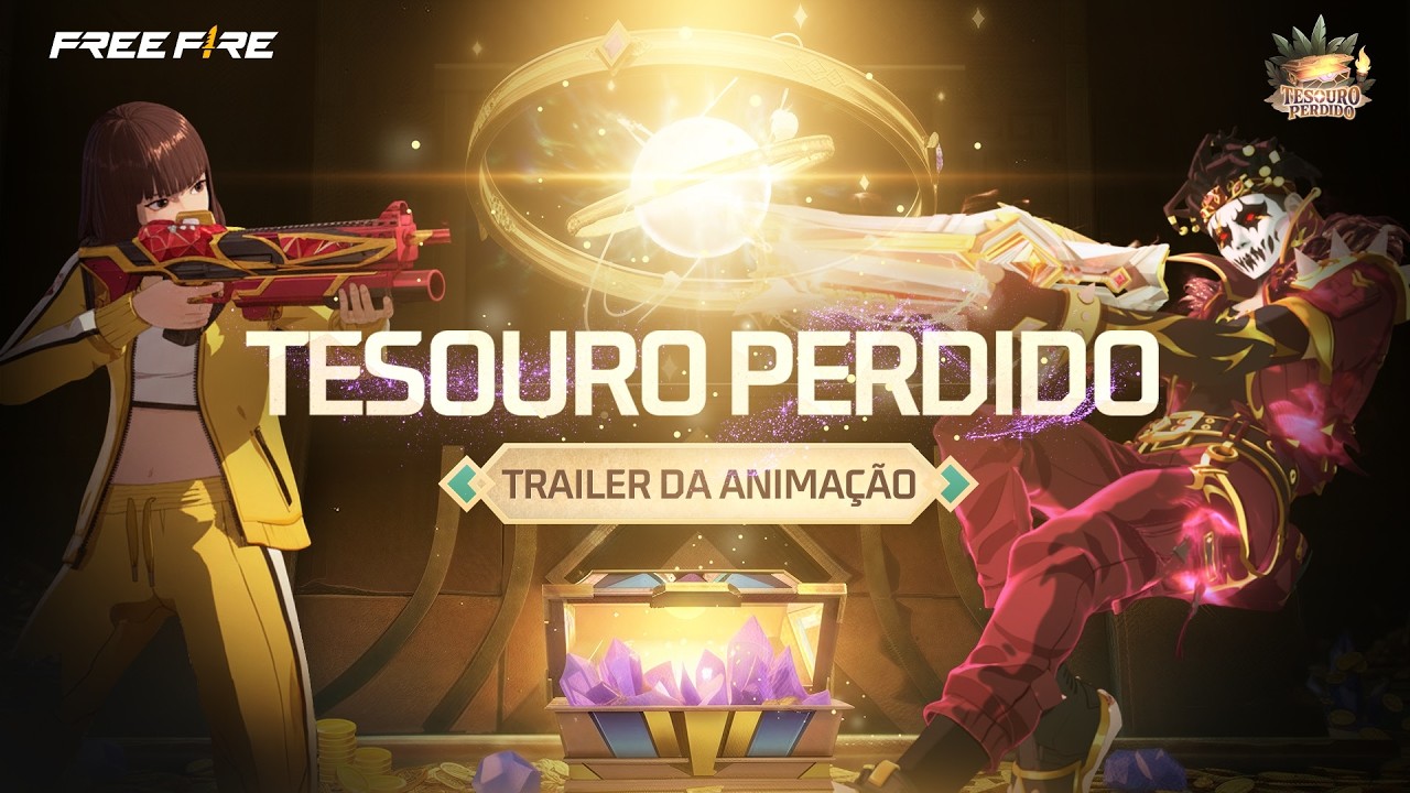TESOURO PERDIDO | TRAILER DA ANIMA&Ccedil;&Atilde;O| FREE FIRE BRASIL