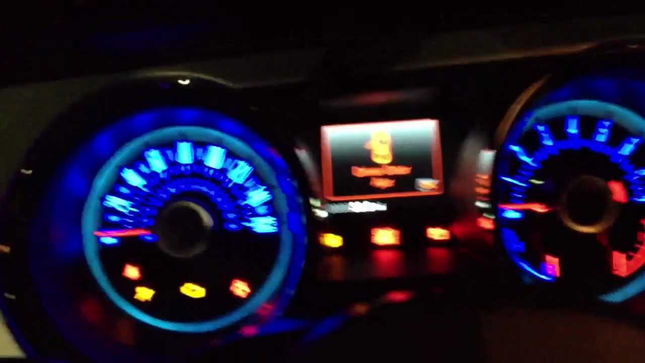 2013 Ford Mustang GT HID Demonstration and Night Drive