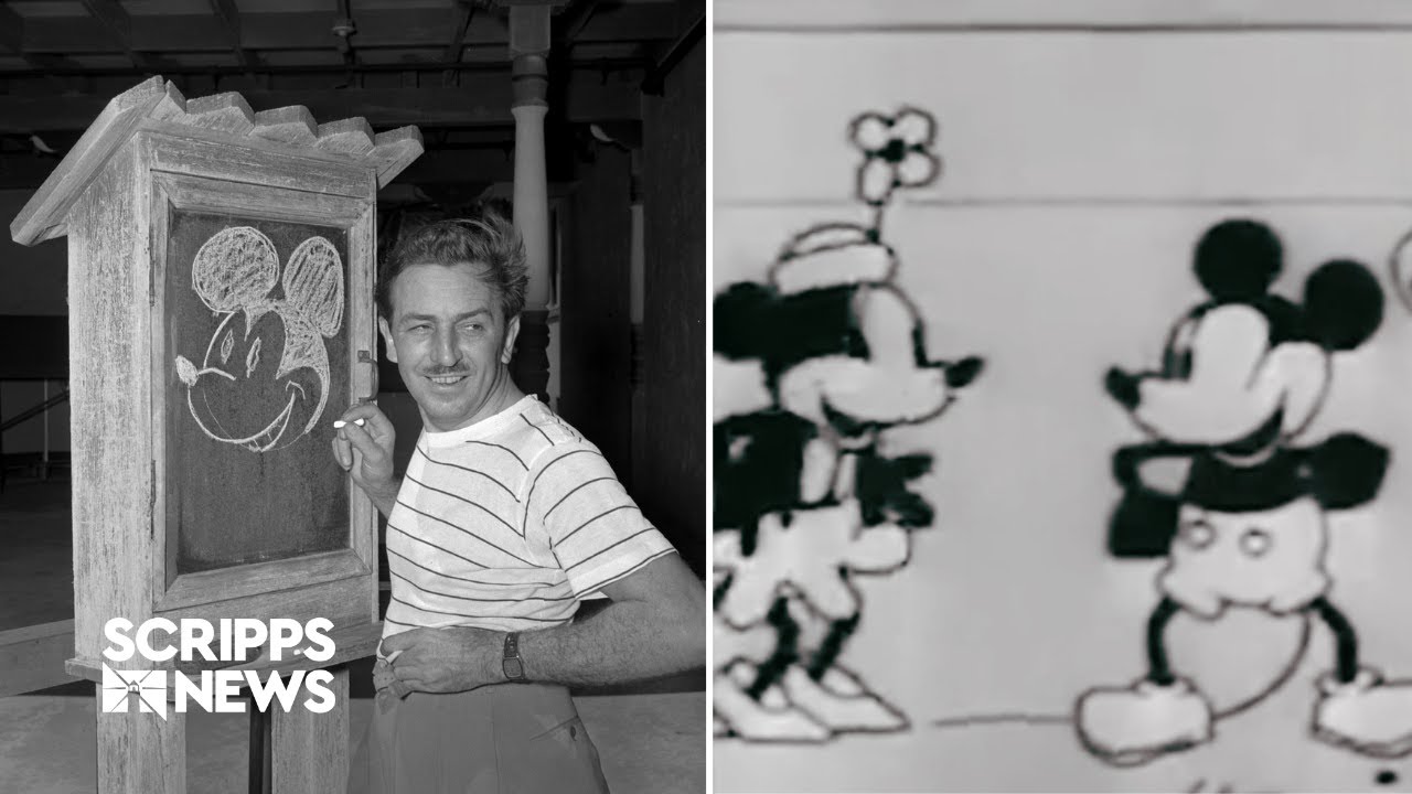 Disney's early Mickey & Minnie Mouse now public domain