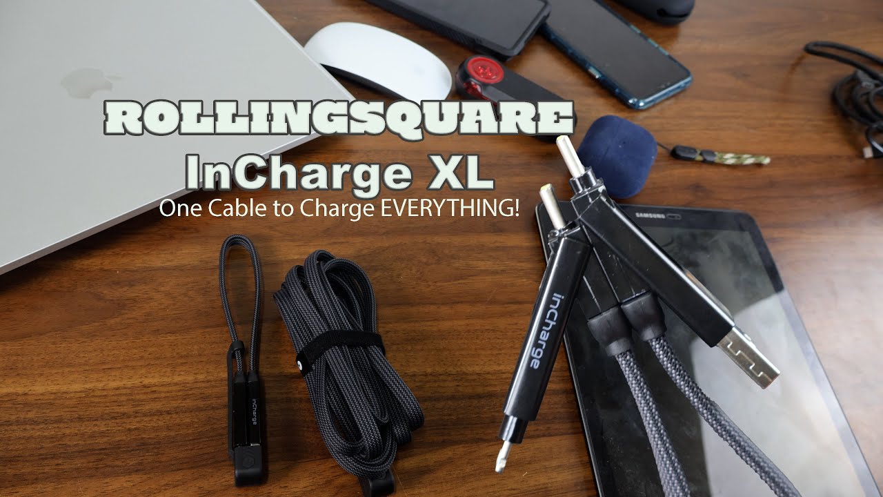RollingSquare InCharge XL : One Cable for ALL Your Tech!