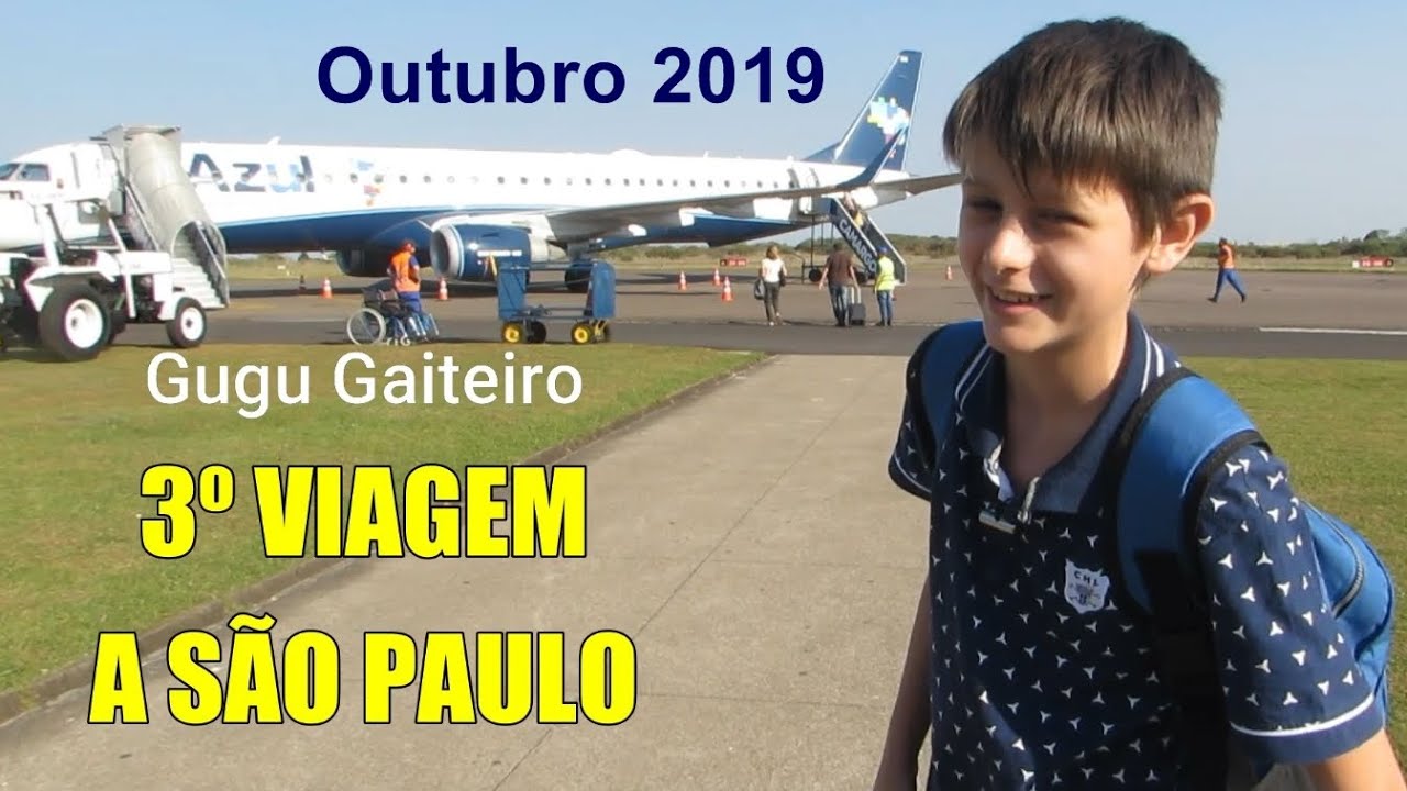 Gugu Gaiteiro - Minha 3&ordm; Viagem a S&atilde;o Paulo