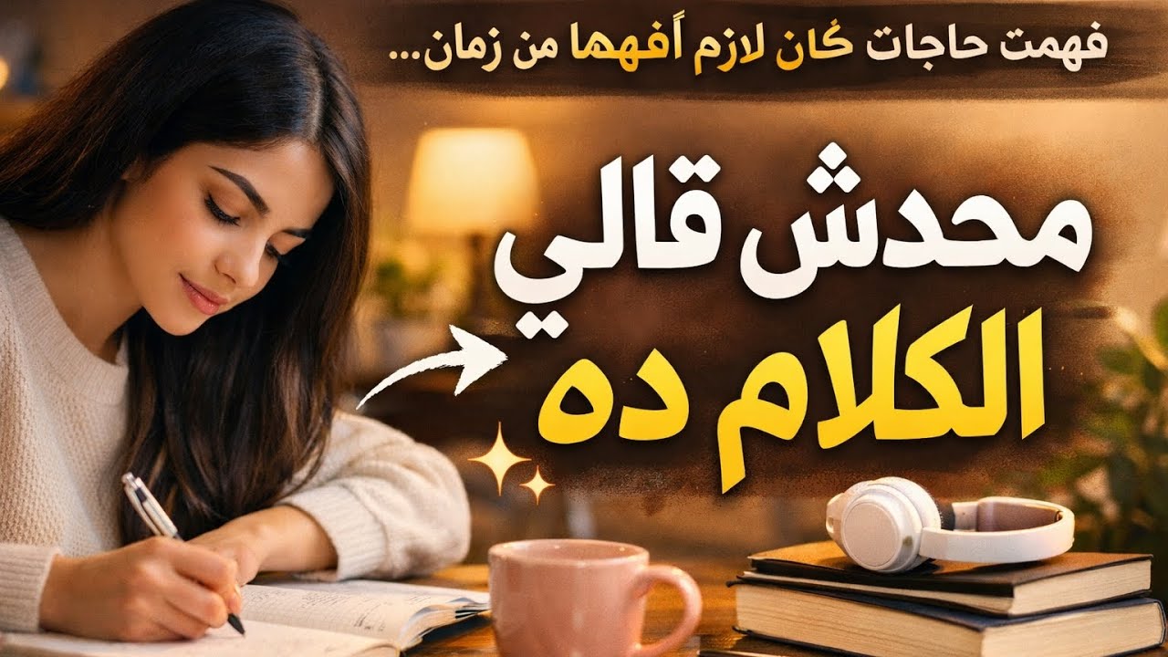 وأنا بذاكر لوحدي… فهمت حاجات كان لازم أفهمها من زمان 🤍📚