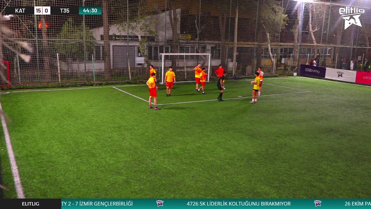 ELİTLİG FREE LİG İZMİR 1. SEZON KATRE FC- TAM 35 MASTER