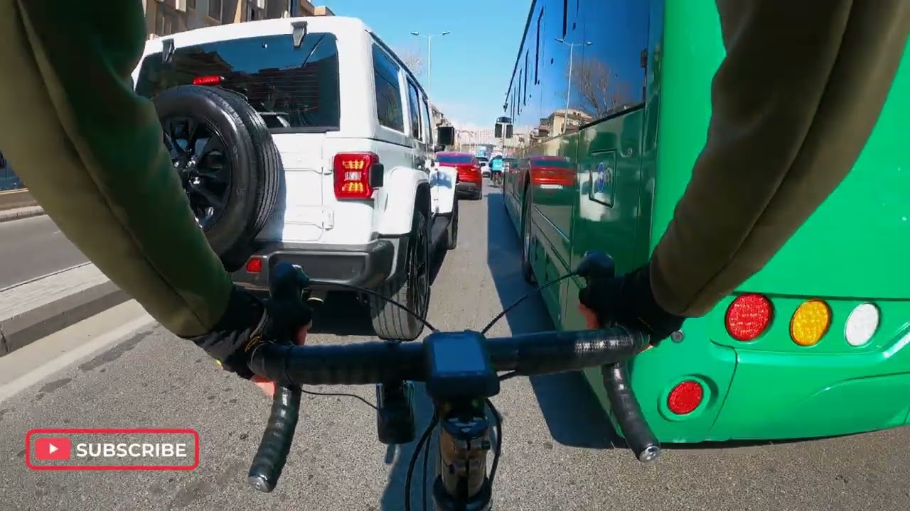 CIYCLING TOUR CITY BAKU T VLOG#bicycling