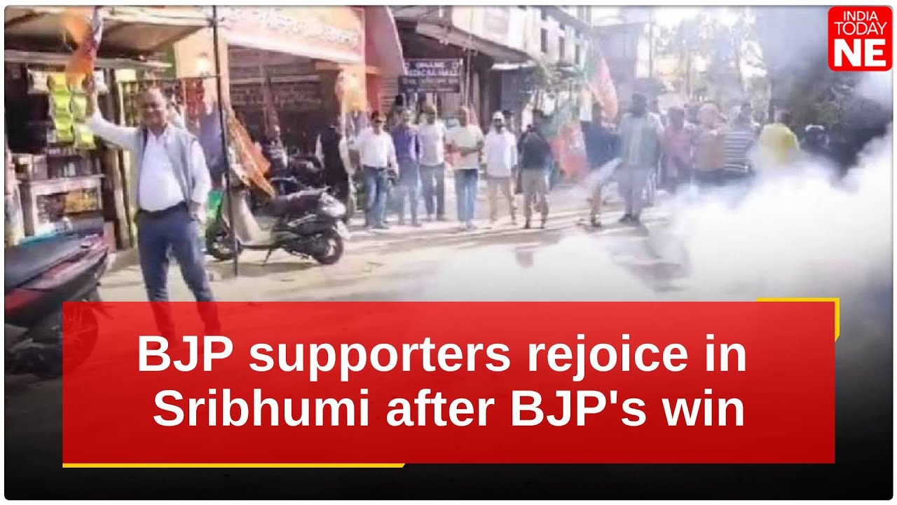 BJP supporters rejoice in Sribhumi as party secures historic victory in Delhi Assembly elections