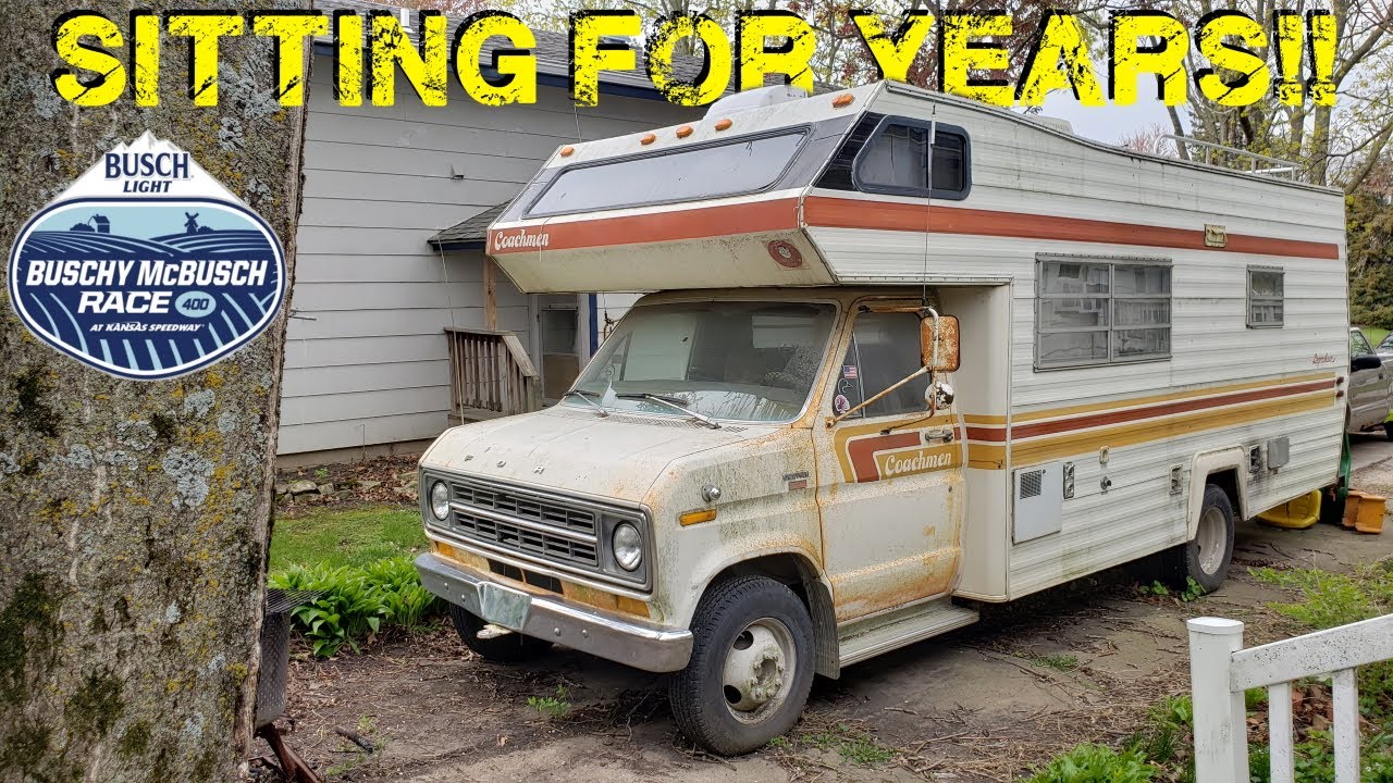 Can We Drive This ABANDONED Camper 500 Miles and CAMP IN IT!?