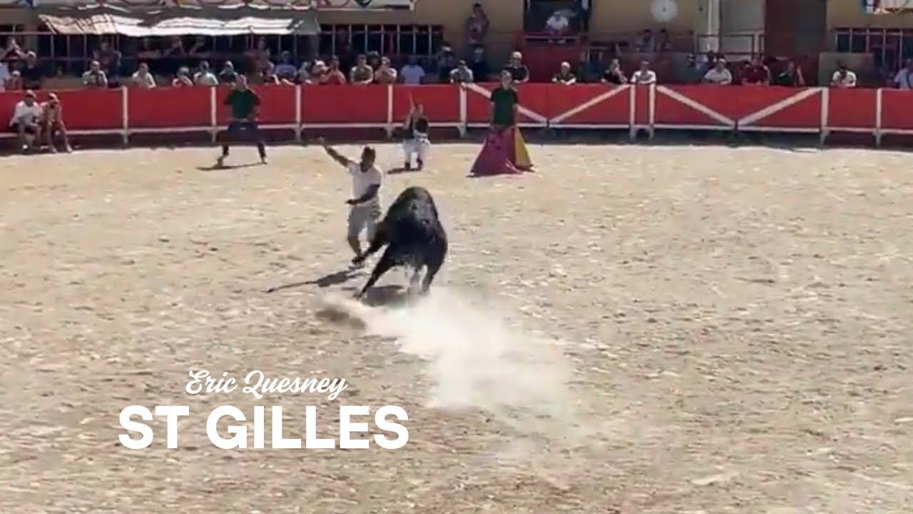 EN DIRECT Encierro de Toros Ganaderia Tardieu Frère à St Gilles le 24 août 2025 
