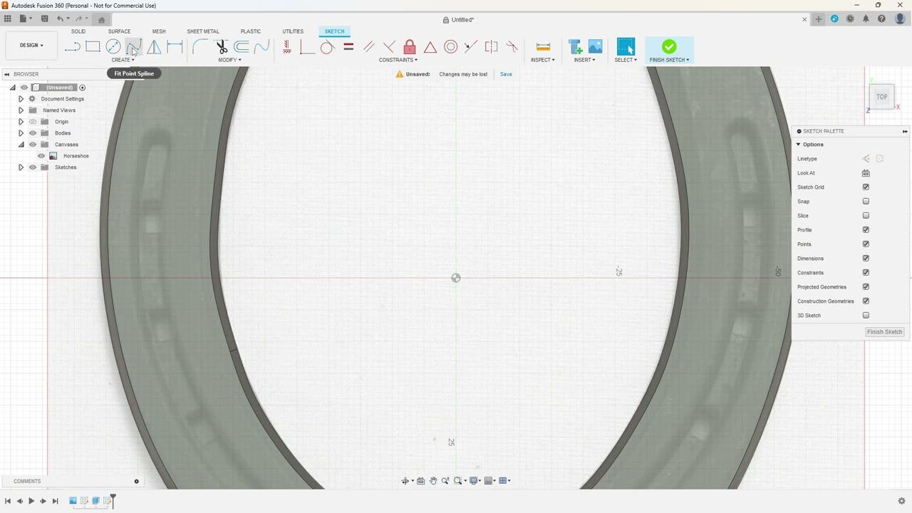 Fusion 360 Trace a picture