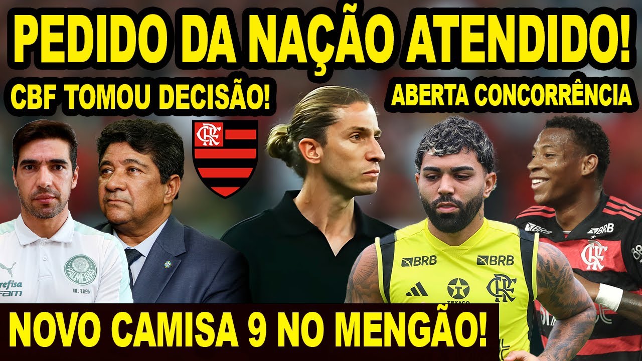 PEDIDO DA NAÇÃO ATENDIDO! NOVO CAMISA 9 NO FLAMENGO! CONCORRÊNCIA PARA GABIGOL! DIA DO FLAMENGUISTA