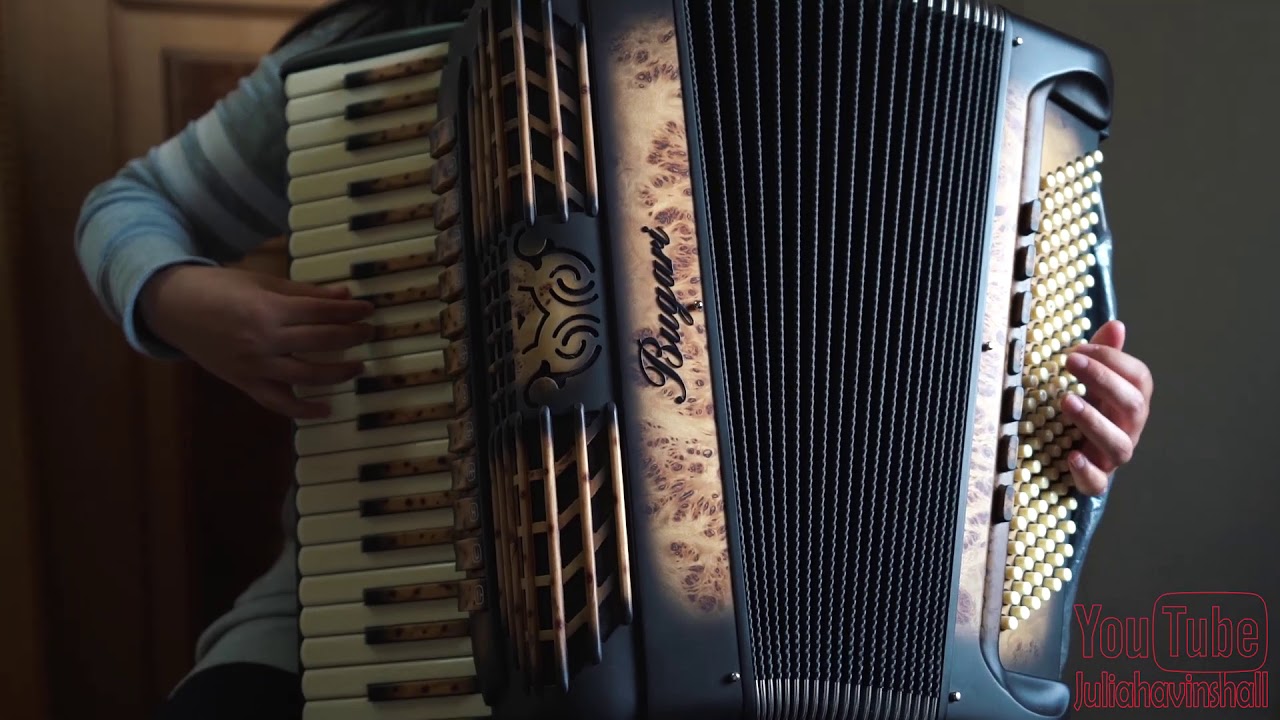 Norwegian Wood & Sous le Ciel de Paris Accordion Ver.