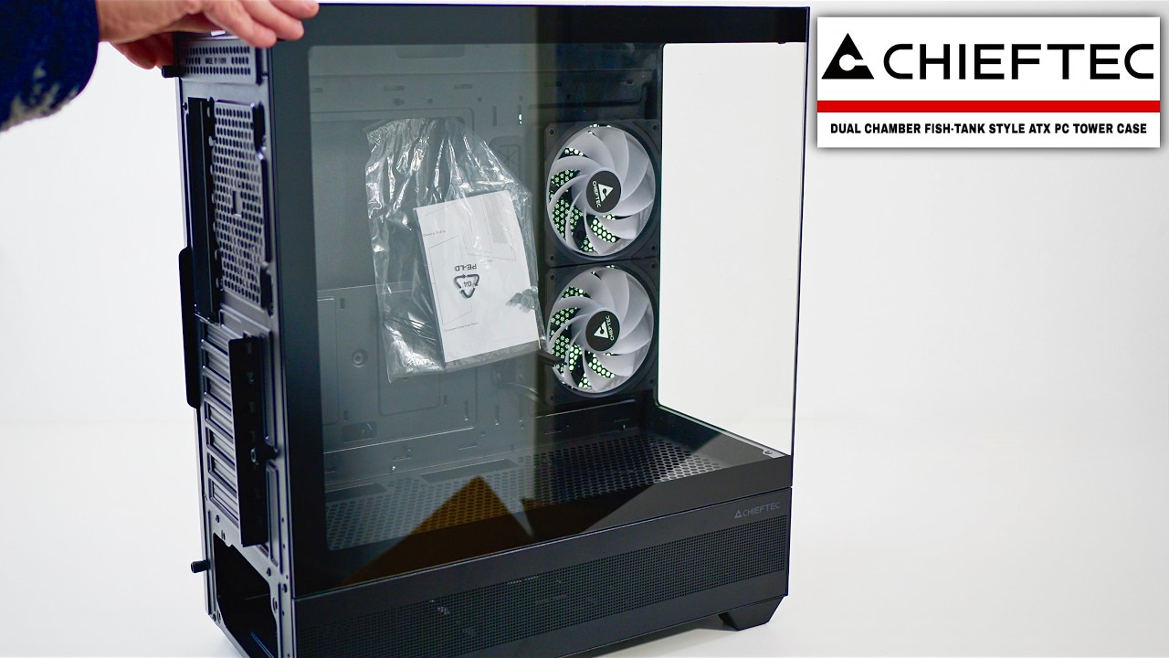 Chieftec Vista Dual Chamber Fish-Tank Style ATX PC Tower Case Overview