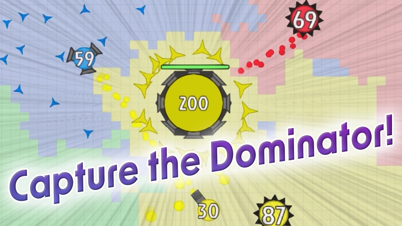 Захватите Доминатора! Diep.io-style territory war - Multiply or Release #10  [Marble Race]