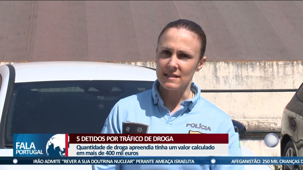 5 detidos por tráfico de droga