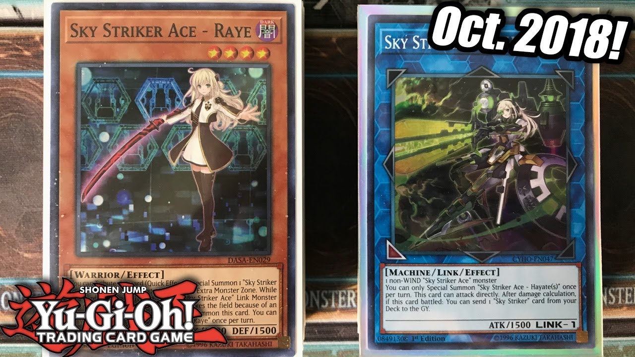 Yu-Gi-Oh! Pure Sky Striker Deck Profile! October 2018 Format! ft. BasedLoli!