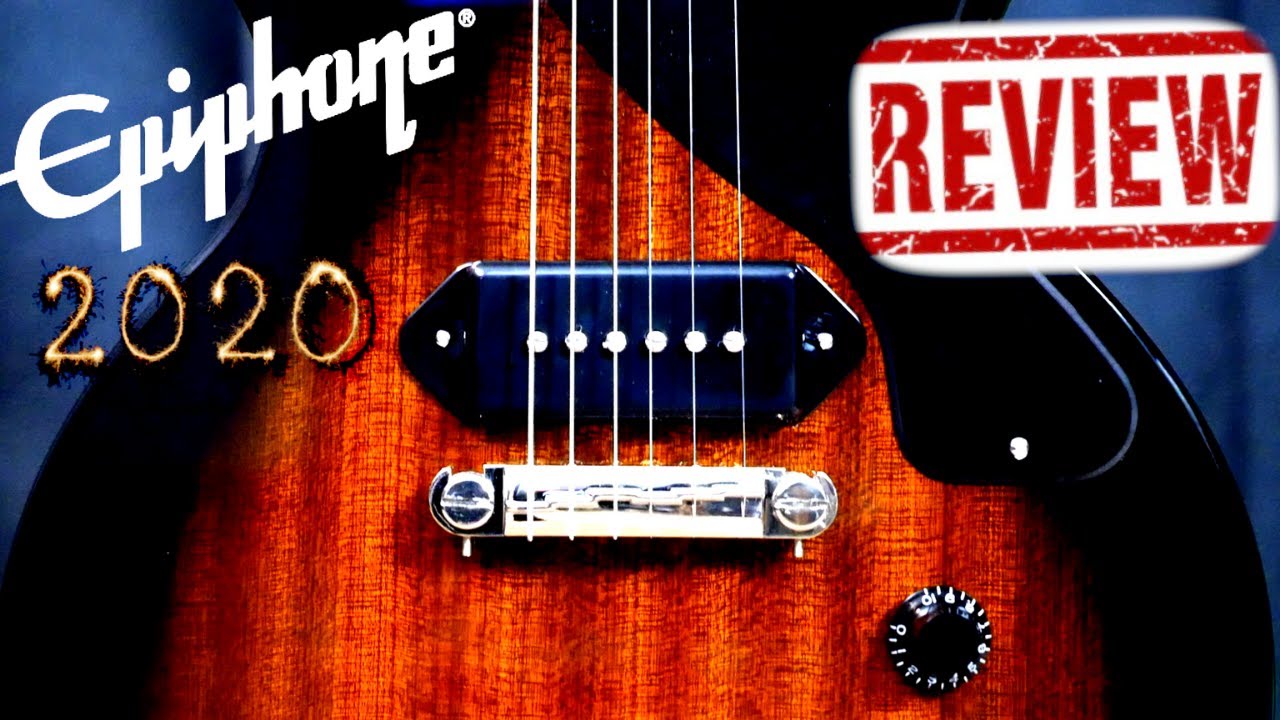 Стоит ли покупать НОВЫЙ Epiphone Jr? | Обзор Epiphone Les Paul Junior 2020 года + демо