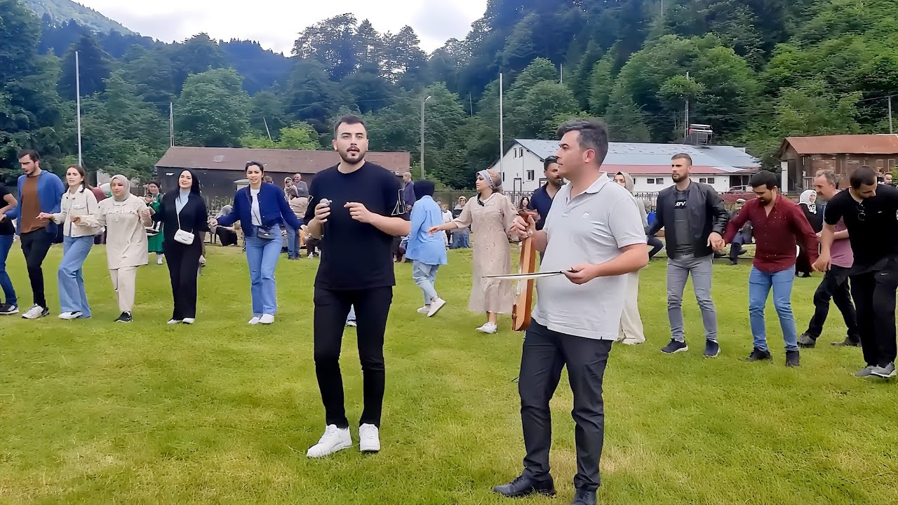 Umut AYVAZ&Ali ALKURT-Tonya Çayıriçi Köyü Kemençe ustası Yakup AYDIN kızının Harika kır düğünü 