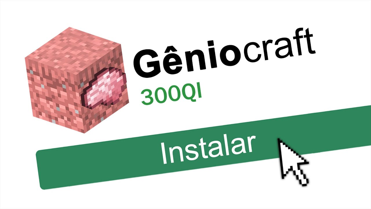 Criei o Minecraft só para GÊNIOS!