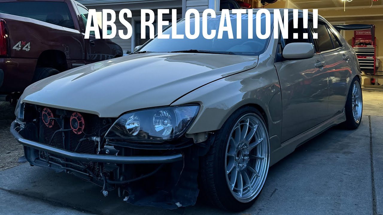 2001-2005 LEXUS IS300 POWERHOUSE RACING ABS RELOCATION |LEXUS IS300 TURBO SERIES EP.3|