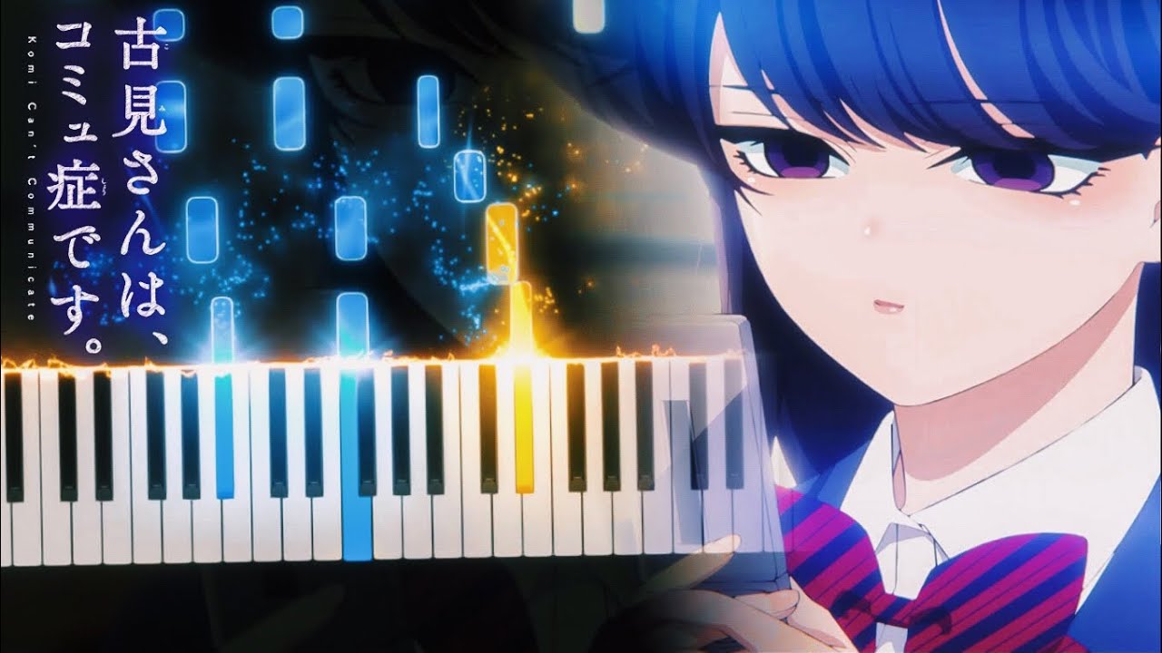 Komi Can't Communicate Season 2 OP - Ao 100-iro (Synthesia Piano) | Ken's Keys