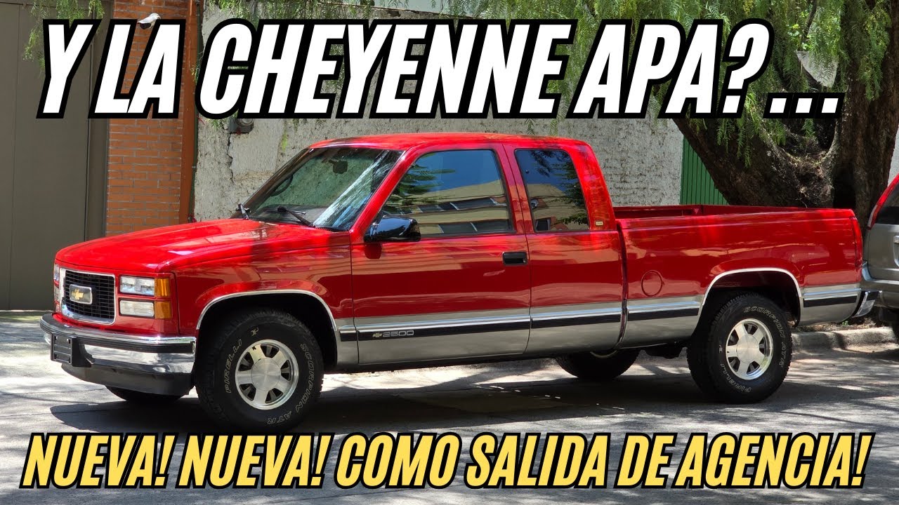 Cheyenne 98 Cabina Extendida. 20,000 KM Si Buscas Más Nuevo... Solo La Agencia En el Año de 1998.