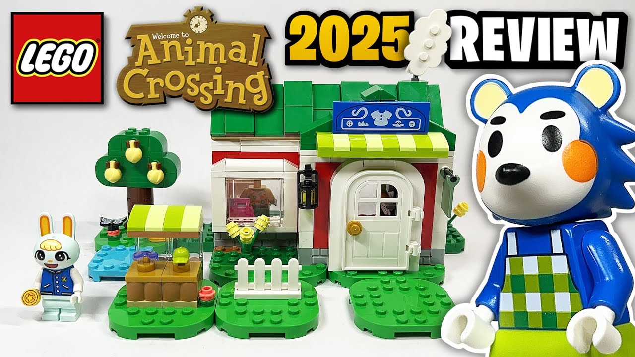 LEGO Animal Crossing Able Sisters Clothing Shop (77055) - 2025 EARLY Set Review