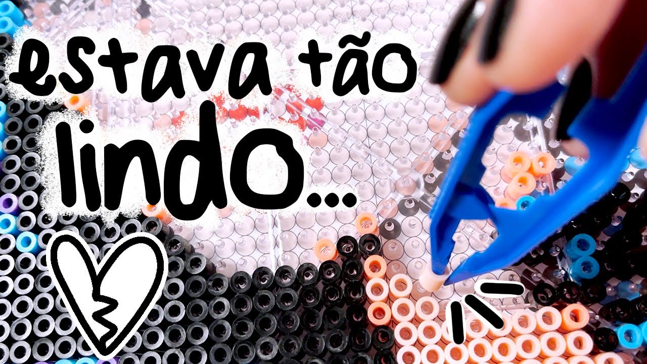 FIZ UMA PIXEL ART GIGANTE E LINDA  - DEU TUDO ERRADO E PERDI O DIA TODO